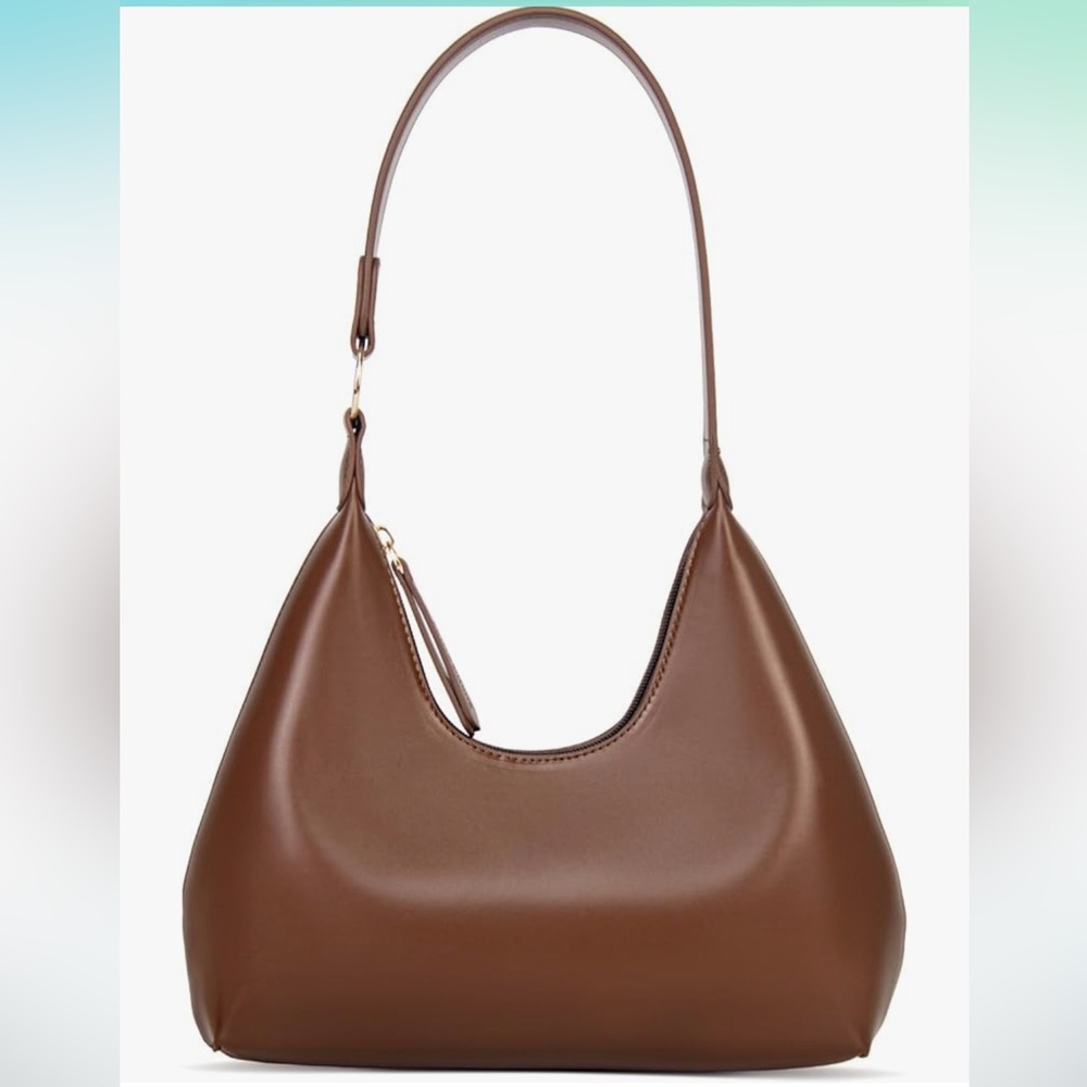 Brown shoulder bag
